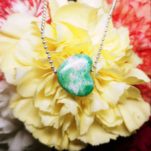 Load image into Gallery viewer, Variscite butterfly wing pendant

