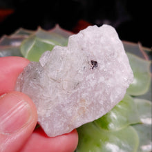 Load image into Gallery viewer, Rare baby pink Ussingite mineral specimen
