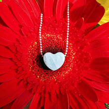 Indlæs billede til gallerivisning Aquamarine heart pendant #2
