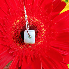 Load image into Gallery viewer, Aquamarine heart pendant #2
