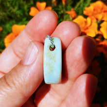 Load image into Gallery viewer, Chrysoprase wing pendant
