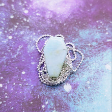 Load image into Gallery viewer, Chrysoprase coffin pendant
