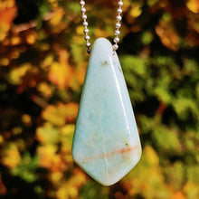 Load image into Gallery viewer, Chrysoprase old stock pendant
