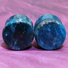Charger l&#39;image dans la galerie, Blue Apatite custom made to order plugs
