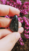 Load and play video in Gallery viewer, Nuummite with Pyrrhotite cabochon
