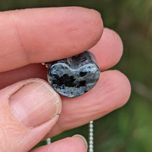 Load image into Gallery viewer, Larvikite heart pendant
