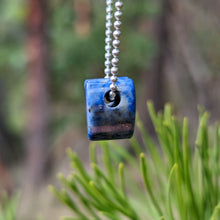 Load image into Gallery viewer, Lapis Lazuli heart pendant #1
