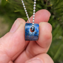 Load image into Gallery viewer, Lapis Lazuli heart pendant #2
