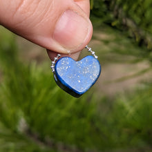 Charger l&#39;image dans la galerie, Lapis Lazuli heart pendant #2
