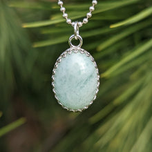 Load image into Gallery viewer, Aquamarine in 925 silver
