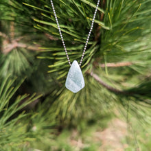 Load image into Gallery viewer, Aquamarine free form pendant
