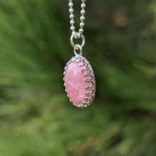 Load image into Gallery viewer, Rhodochrosite in 925 silver pendant
