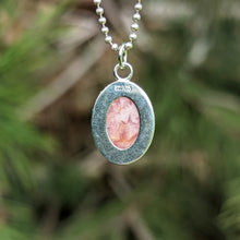 Load image into Gallery viewer, Rhodochrosite in 925 silver pendant
