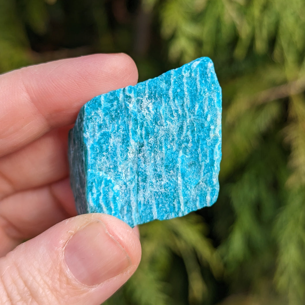 Amazonite raw mineral