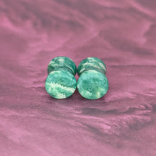 Load image into Gallery viewer, 2g (6.5mm) Amazonite plugs
