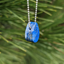 Indlæs billede til gallerivisning Lapis Lazuli raindrop pendant
