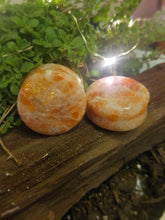 Load image into Gallery viewer, 29.70mm Sunstone plugs
