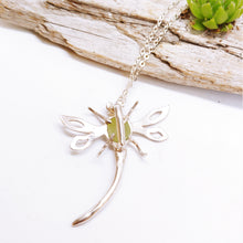 Indlæs billede til gallerivisning 925 Silver Dragonfly Shah Maghsoud necklace
