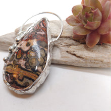 Load image into Gallery viewer, Leopardskin Jasper necklace
